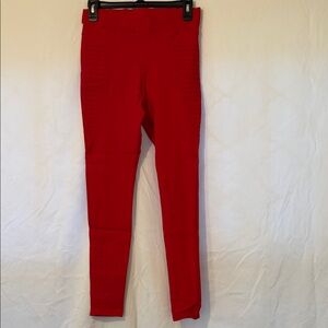 JVINI Vibrant Red Women's Leggings